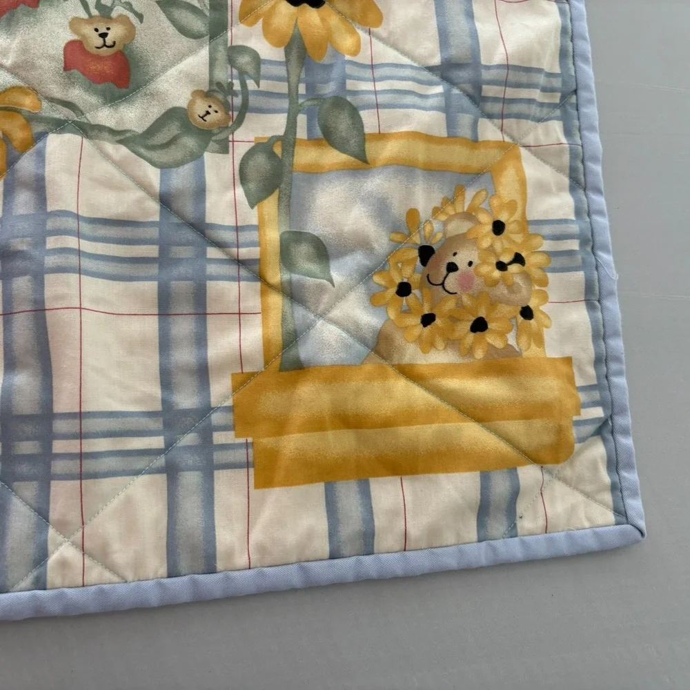 Gorgeous Handmade Cotton QUILT 43x34